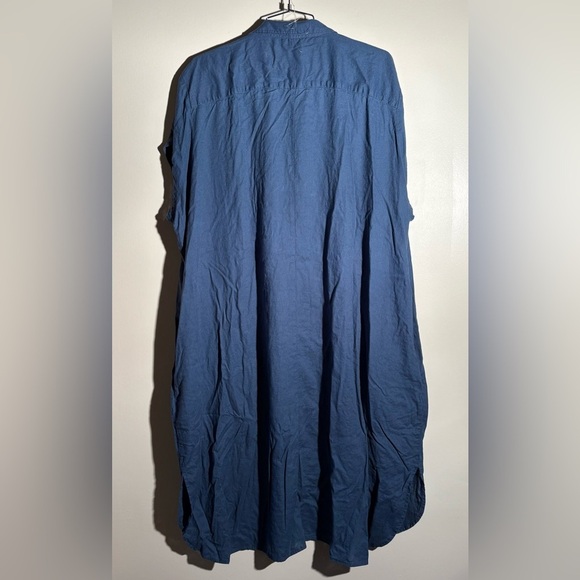 Universal Standard Dune Linen Shirtdress - Picture 8 of 8
